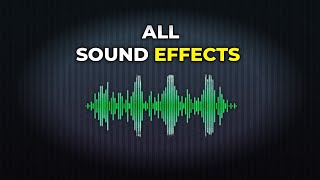 100 free Sound Effects for Youtubers  Copyrighted free sound effects [upl. by Mandle]