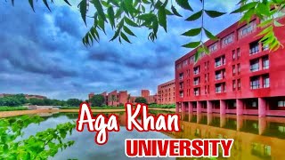 AKUGlobal Karachi AKU Beautiful Campus Tour Dr Hamza Ashraf [upl. by Mazel]