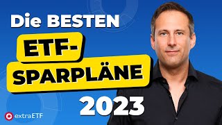 ETF Sparplan Vergleich 2023 Das beste Depot  Kostenlose ETF Sparpläne im Vergleich [upl. by Isiah]