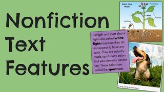 Nonfiction Text Features [upl. by Airam996]