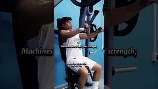 shorts Day 9 CHEST WORKOUT dumbbellampMachine PressChallengemotivation [upl. by Edaj593]