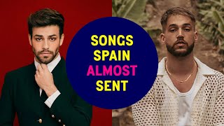 Eurovision Songs Spain Almost Sent 1961  2024  Second Places in Spanish National Finals [upl. by Ellehsem]