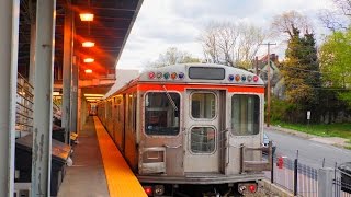 SEPTA Philadelphia PA Broad Street Line 𝑺𝒖𝒃𝒘𝒂𝒚 to Fern Rock  FULL RIDE [upl. by Aihsram]