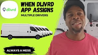 My experience doing Dlivrd catering orders with multiple drivers assigned  cargo van business [upl. by Aihsoj14]