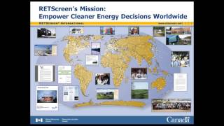 Introduction to RETScreen Clean Energy Management Software [upl. by Yeltihw]