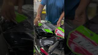 Zx10r Cabon Fiber PPF arzx10r shorts [upl. by Nueoras]