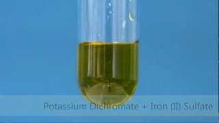 Potassium Dichromate  Iron II Sulfate [upl. by Leinaj360]