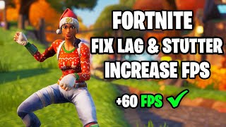 How To Fix Stutters amp Frame Drops In Fortnite  FPS Boost Guide 2021 [upl. by Coryden730]