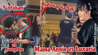 Lanzeta vs Sak Maestro vs MAMA Annie  Zaki at YoungOne nagkainitan  Luxuria vs Mama Annie sa PSP [upl. by Yenatirb]