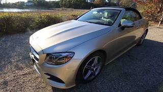 2018 Mercedes E400 Cabriolet Review Test Drive [upl. by Lough220]