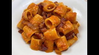 L’AMATRICIANA NON HA INTERPRETAZIONI  LA RICETTA DEPOSITATA [upl. by Nywles]