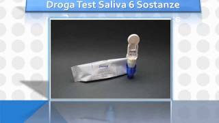 Droga Test Saliva Test Antidroga Saliva Screen OFD [upl. by Eicyak]