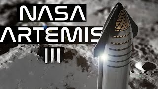 NASAs Artemis 3 Mission  SpaceX Blue Origin amp Dynetics Commercial Landers [upl. by Bore908]