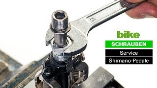 Shimano SPD Pedale warten – DoitYourselfAnleitung [upl. by Adila113]