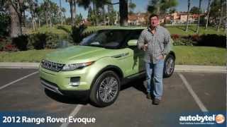 2012 Range Rover Evoque Test Drive amp SUV Review [upl. by Elehcar]