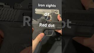 Iron Sights or Red Dot for Carry [upl. by Nolak]