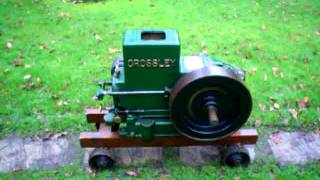 Crossley 1030 stationary engine [upl. by Solokin]