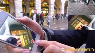 Screen Protector Rhino shield  Drop test in London [upl. by Adneral]