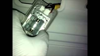 How to replace fiat Doblo van inside light [upl. by Agathy340]