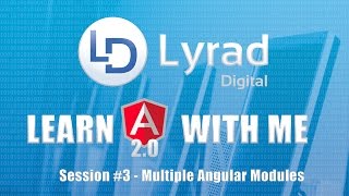 Angular 2 Angular 4  Multiple Angular Modules [upl. by Sibylle]