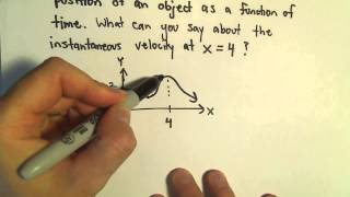 Instantaneous Velocity from a Graph [upl. by Bohun918]