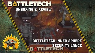 Battletech Inner Sphere Security Lance  First Look [upl. by Ivad829]