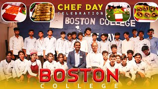 Chef day celebration BOSTON COLLEGE STUDENTS bostoncollege education catering [upl. by Graig]