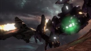 Halo Reach  Carter Ejects From His Pelican And Lives [upl. by Toland]