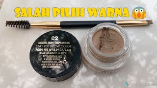 MILANI Stay Put Brow 02 Natural Taupe [upl. by Aerdua]