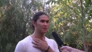 Booboo Stewart talks about his new film White Frog [upl. by Longo]