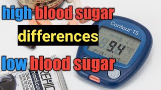 High and Low Blood Sugar Symptoms in tamilரத்தத்தில் சர்க்கரை அளவு குறைந்தால் அதிகமானால் அறிகுறிகள் [upl. by Stochmal]