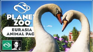 ▶ All Animals Overview  Planet Zoo Eurasia Animal Pack [upl. by Ahsercel51]