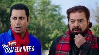 Punjabi Comedy Scene by B N Sharma Binnu Dhillon  Haye ve mama hil geya  Jatts in Golmaal [upl. by Lenka]