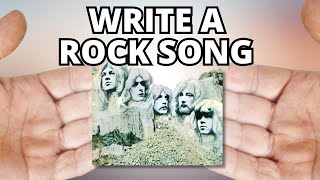 How To Write Your First Rock Song [upl. by Ahsenauq]