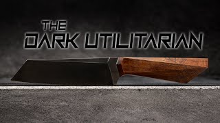 Knife Making  The Dark Utilitarian  Making an Elevated Utility Knife [upl. by Eaton]