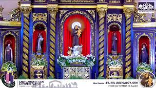 LIVE  Celebration of the Holy Mass  Santuario De San Antonio Parish [upl. by Gney]