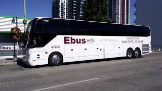 Ebus at KELOWNA Ebus STATION on Leon Avenue downtown Kelowna BC Canada [upl. by Owain]