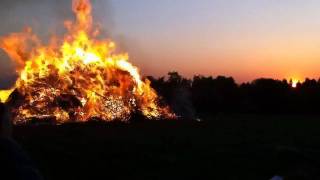 Osterfeuer in Altenberge 2011 [upl. by Sherman]