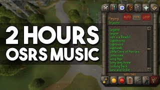 2 Hours of Classic Oldschool Runescape Music  Relaxing Soundtrack to Fall Asleep To OSRS [upl. by Annaigroeg]