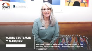 Maria Stutsman Talks About the Partnership of NCU and Case Western Reserve University USA [upl. by Neeloc]