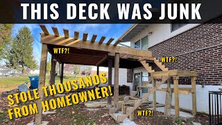 JUNK Deck Costs Homeowner THOUSANDS [upl. by Seaman]