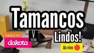 TAMANCOS FEMININOS VERÃO 2024 DAKOTA CALÇADOS  SALTO ALTO  SALTO BLOCO BEIRARIO CALÇADOS [upl. by Nolyarg]