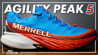 UNEXPECTED performance  MERRELL AGILITY PEAK 5 first impressions review  Run4Adventure [upl. by Cariotta81]