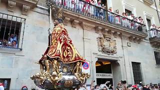 Fêtes de Pampelune 2019La procession de San Fermin [upl. by Clarine]