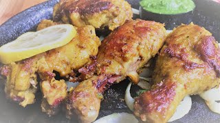 Sizzling Kalmi Kabab  Chiken Tangdi kabab [upl. by Htebizile]