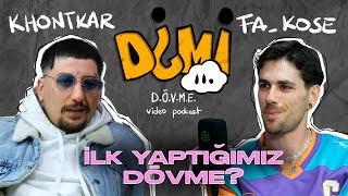 DİMİ  DÖVME Podcast w KhontkarTv  Dövme diye başladık [upl. by Wilkison]