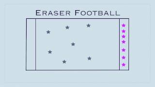 PE Games  Eraser Football [upl. by Attenweiler334]