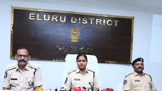 Eluru Sp Mery Prashathi IPS Press Meet  Traffic Diversion  Eluru Police  Ap Smart News [upl. by Inait]