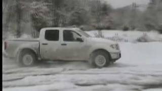 Nissan Frontier snow drifting [upl. by Garry]