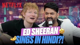 Ed Sheeran’s NEWEST SINGLE SONG Ft Chak Chak Dhoom Orchestra 🎸🥁  TheGreatIndianKapilShow [upl. by Cia442]